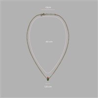 Halskette Isola Bella Dame in Silber Zircone 20001477 - 20001477